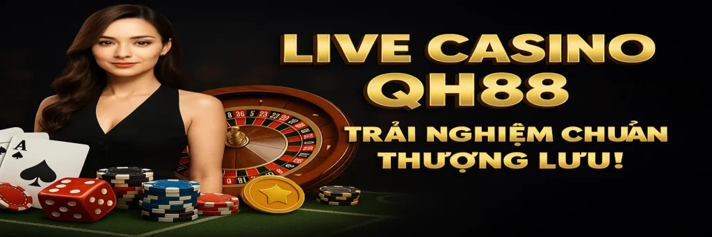 Live Casino banner qh88