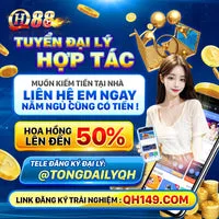 Tuyển Đại Lý Cá Cược QH88 – Hoa Hồng Đến 60%, Rút Trong Ngày